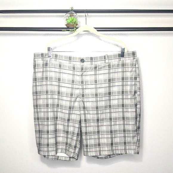 Nike Other - Nike Dri-Fit CI9803-010 Green Plaid Golf Shorts